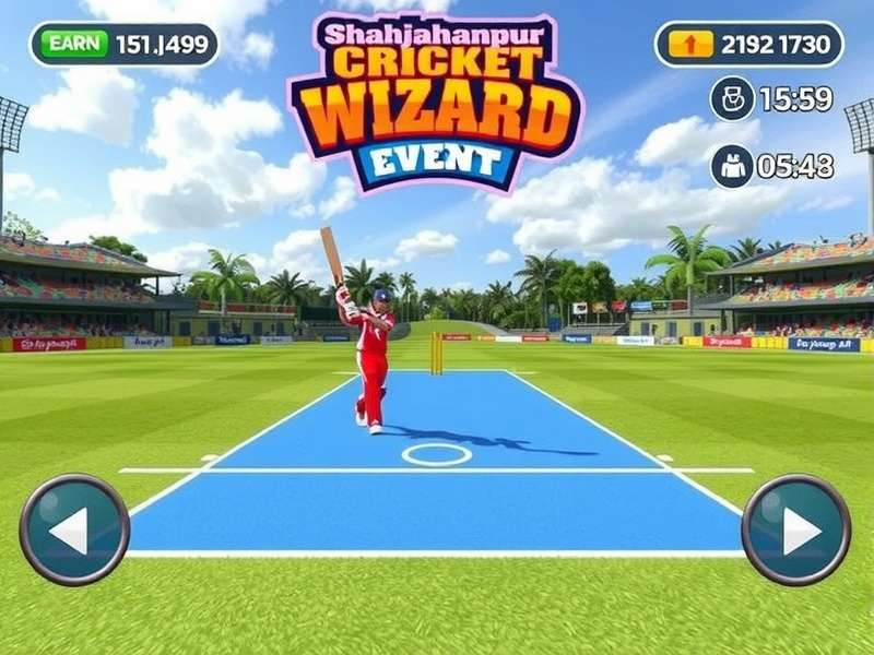 Shahjahanpur Cricket Wizard gameplay screenshot